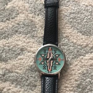 Black Aztec watch